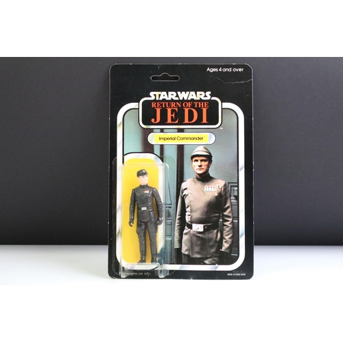 1661 - Star Wars - Original carded Palitoy Return Of The Jedi Imperial Commander figure, 45 back, punched, ... 