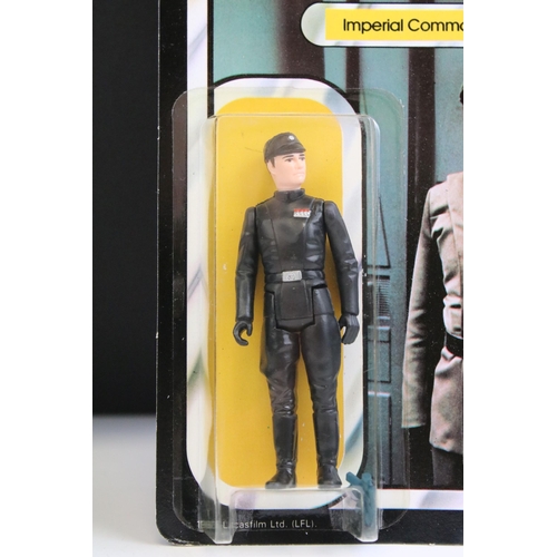 1661 - Star Wars - Original carded Palitoy Return Of The Jedi Imperial Commander figure, 45 back, punched, ... 