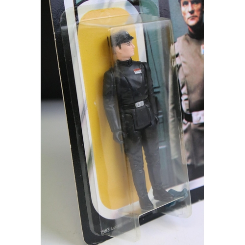 1661 - Star Wars - Original carded Palitoy Return Of The Jedi Imperial Commander figure, 45 back, punched, ... 