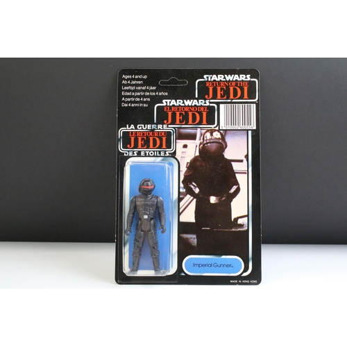 1662 - Star Wars - Original carded Palitoy Tri-Logo Return Of The Jedi Imperial Gunner figure, 79 back, unp... 