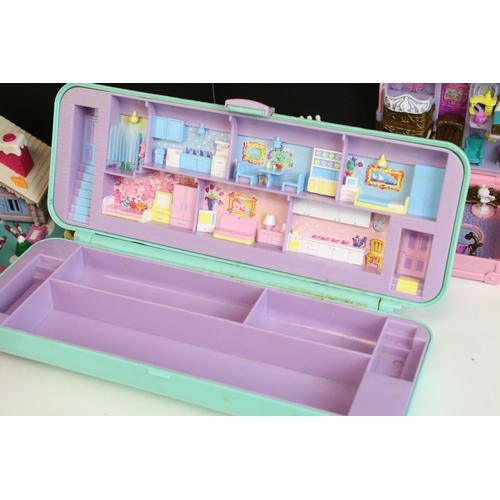 462 - Polly Pocket - Quantity of Bluebird Polly Pocket playsets to include Polly's Pony Club, Nancy's Wedd... 