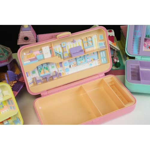 462 - Polly Pocket - Quantity of Bluebird Polly Pocket playsets to include Polly's Pony Club, Nancy's Wedd... 