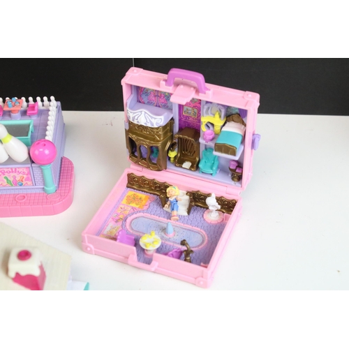 462 - Polly Pocket - Quantity of Bluebird Polly Pocket playsets to include Polly's Pony Club, Nancy's Wedd... 