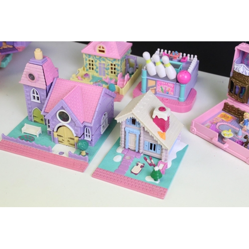 462 - Polly Pocket - Quantity of Bluebird Polly Pocket playsets to include Polly's Pony Club, Nancy's Wedd... 