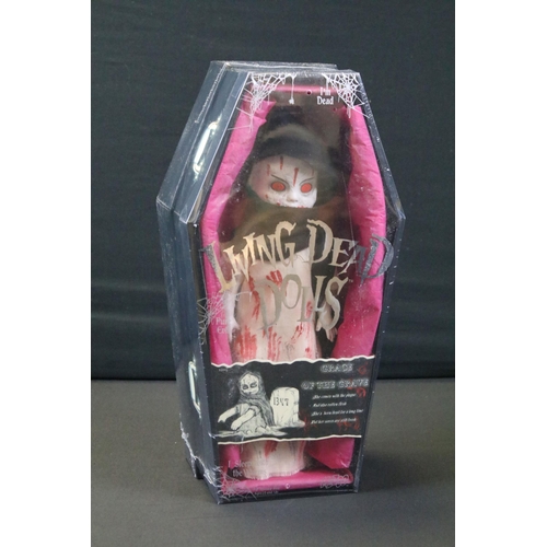 1574 - Ex Shop Stock - Complete set of five boxed Mezco Living Dead Dolls from Series 8 to include all five... 