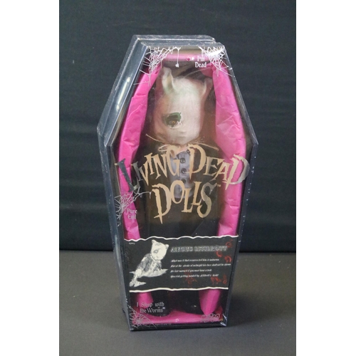 1574 - Ex Shop Stock - Complete set of five boxed Mezco Living Dead Dolls from Series 8 to include all five... 