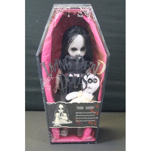 1574 - Ex Shop Stock - Complete set of five boxed Mezco Living Dead Dolls from Series 8 to include all five... 