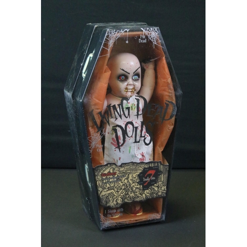 1575 - Ex Shop Stock - Complete set of seven boxed Mezco Living Dead Dolls from the 7 Deadly Sins series to... 