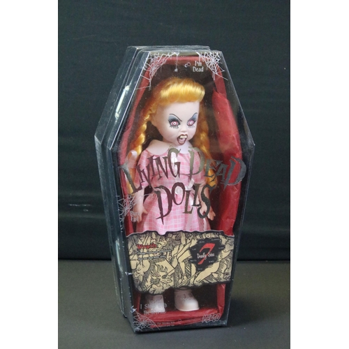 1575 - Ex Shop Stock - Complete set of seven boxed Mezco Living Dead Dolls from the 7 Deadly Sins series to... 