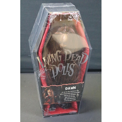 1578 - Complete set of five boxed Mezco Living Dead Dolls Series 9 figures to include all five series figur... 