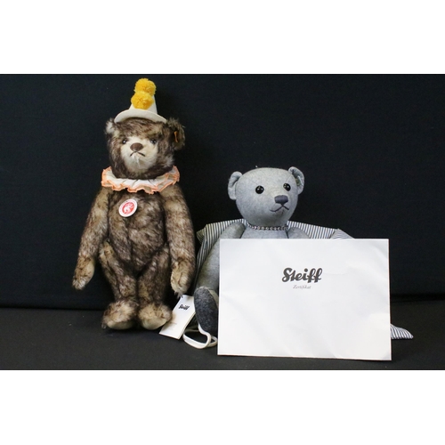 433 - Steiff - Two Steiff teddy bears to include  bagged 035418 Steiff Filzteddybar Felt Teddy Bear with n... 