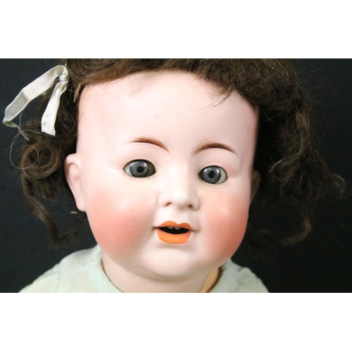 451 - Three Early 20th C German bisque headed dolls to include 1 x Alt, Beck & Gottschalck marked 1361 45 ... 