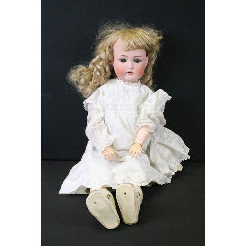 456 - Two Early 20th C Heubach Koppelsdorf Bisque Headed Dolls to include 1 x marked 267-13 D-R-G-M Thurin... 