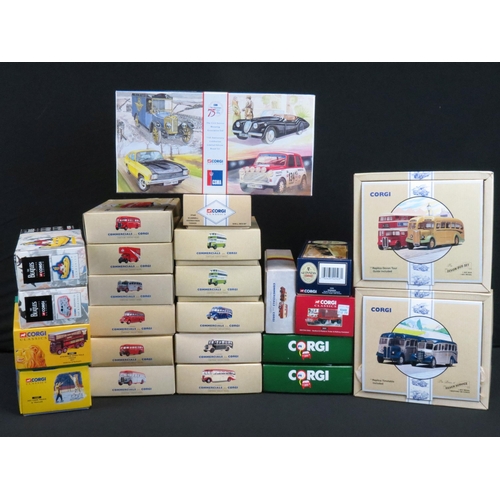 1214 - 25 Boxed Corgi diecast models to include 14 x Commercials featuring 97195, 97186, 97191, 97071, 9719... 