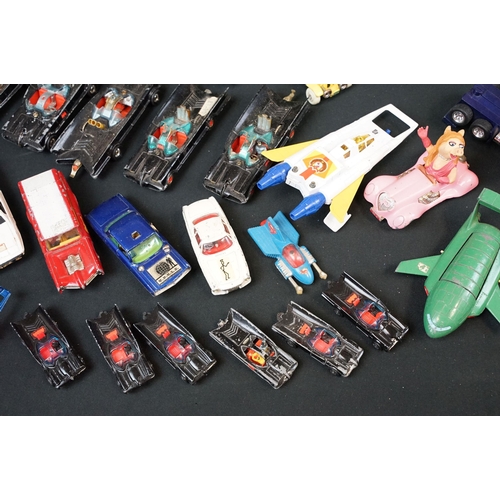 1330 - TV Related - 65 TV related 80s diecast models featuring Corgi, Dinky and ERTL to include Batman, Sup... 