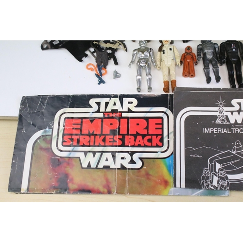 1668 - Star Wars - 36 Original Star Wars figures to include 2 x Darth Vader, Chewbacca, Squid Head, Nien Nu... 