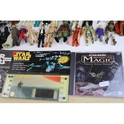 1668 - Star Wars - 36 Original Star Wars figures to include 2 x Darth Vader, Chewbacca, Squid Head, Nien Nu... 