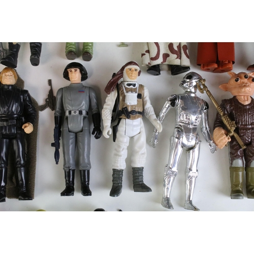 1669 - Star Wars - 77 Original Star Wars figures featuring Hammerhead, Snaggletooth, R5-D4, Jawa, Chewbacca... 