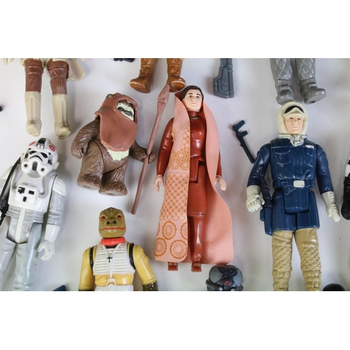 1669 - Star Wars - 77 Original Star Wars figures featuring Hammerhead, Snaggletooth, R5-D4, Jawa, Chewbacca... 