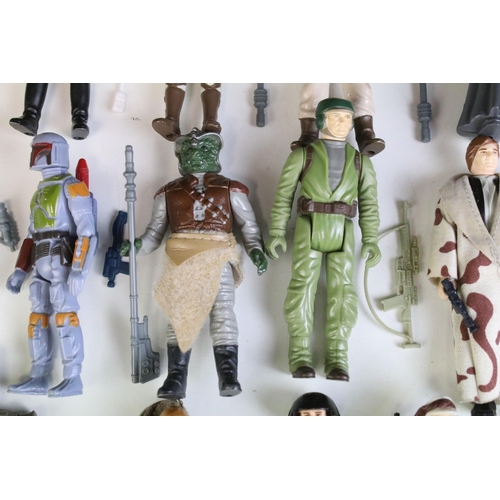 1669 - Star Wars - 77 Original Star Wars figures featuring Hammerhead, Snaggletooth, R5-D4, Jawa, Chewbacca... 