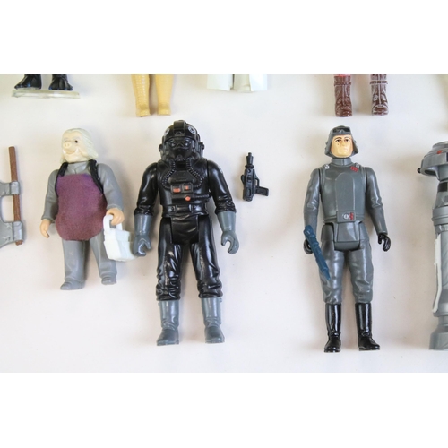 1669 - Star Wars - 77 Original Star Wars figures featuring Hammerhead, Snaggletooth, R5-D4, Jawa, Chewbacca... 