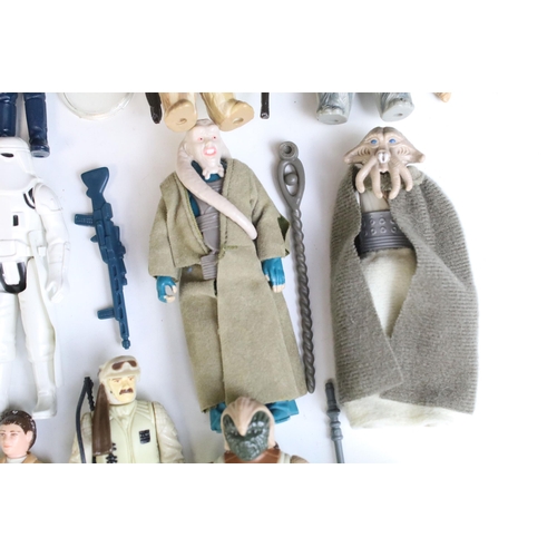 1669 - Star Wars - 77 Original Star Wars figures featuring Hammerhead, Snaggletooth, R5-D4, Jawa, Chewbacca... 