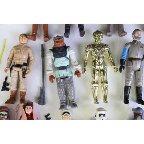 1669 - Star Wars - 77 Original Star Wars figures featuring Hammerhead, Snaggletooth, R5-D4, Jawa, Chewbacca... 