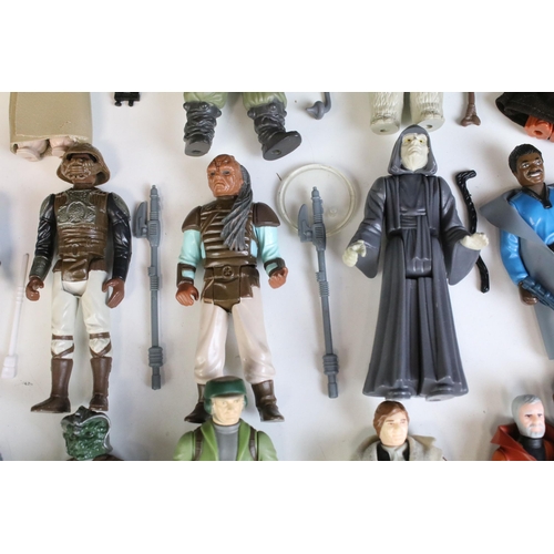 1669 - Star Wars - 77 Original Star Wars figures featuring Hammerhead, Snaggletooth, R5-D4, Jawa, Chewbacca... 