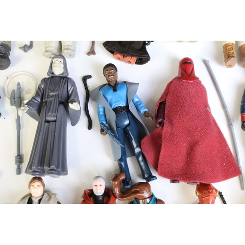 1669 - Star Wars - 77 Original Star Wars figures featuring Hammerhead, Snaggletooth, R5-D4, Jawa, Chewbacca... 