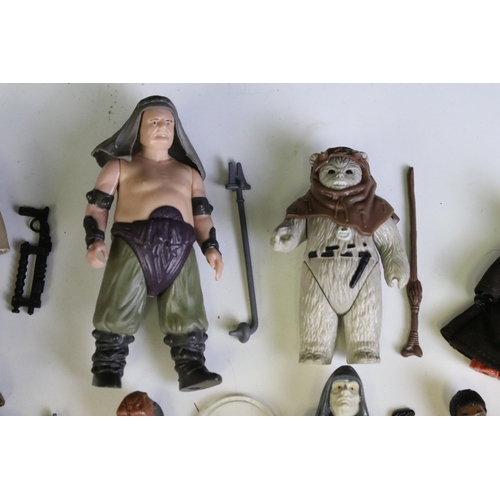 1669 - Star Wars - 77 Original Star Wars figures featuring Hammerhead, Snaggletooth, R5-D4, Jawa, Chewbacca... 