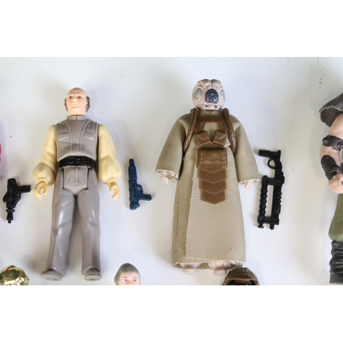 1669 - Star Wars - 77 Original Star Wars figures featuring Hammerhead, Snaggletooth, R5-D4, Jawa, Chewbacca... 