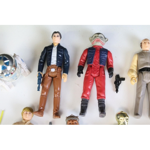 1669 - Star Wars - 77 Original Star Wars figures featuring Hammerhead, Snaggletooth, R5-D4, Jawa, Chewbacca... 