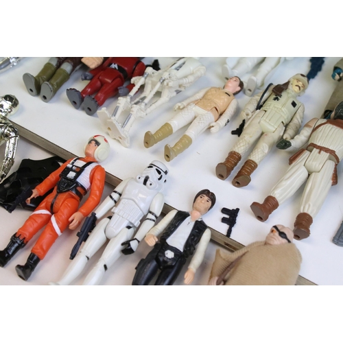 1669 - Star Wars - 77 Original Star Wars figures featuring Hammerhead, Snaggletooth, R5-D4, Jawa, Chewbacca... 