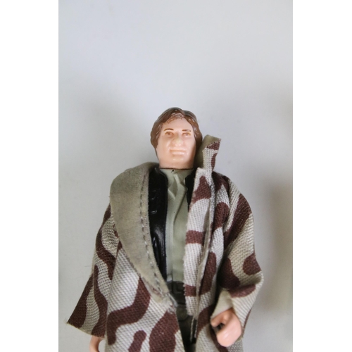 1671 - Star Wars - 14 original Star Wars figures to include Logray Ewok Medicine Man, Han Solo In Trench Co... 