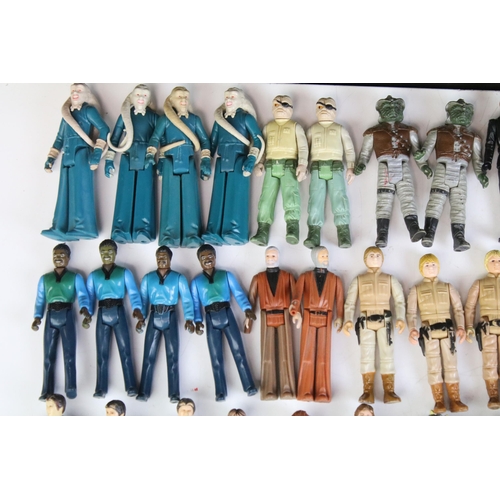 1672 - Star Wars - 98 Original Star Wars figures to include 6 x Luke Skywalker (Jedi Knight Outfit), 2 x Kl... 