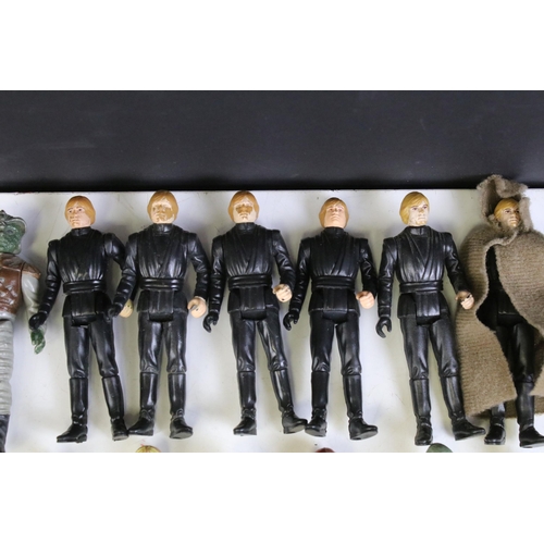 1672 - Star Wars - 98 Original Star Wars figures to include 6 x Luke Skywalker (Jedi Knight Outfit), 2 x Kl... 