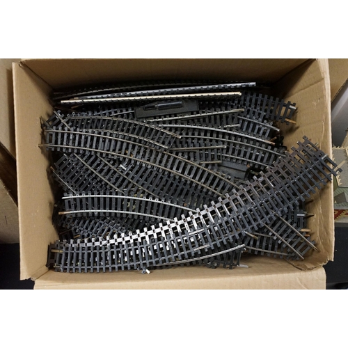 231 - Large quantity of OO / HO gauge model railway accessories to include many plastic and card trackside... 