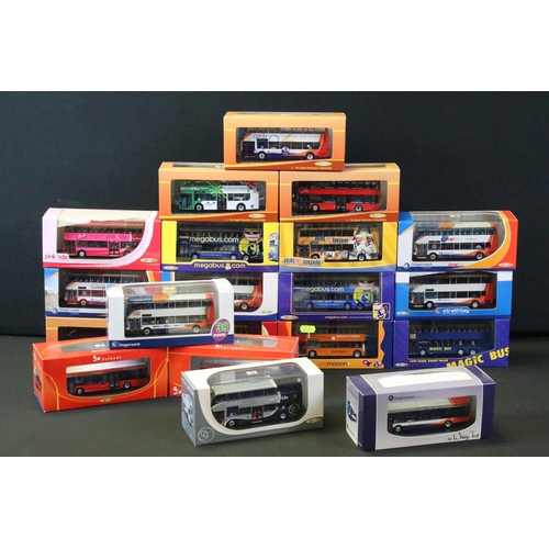 1041 - 20 Boxed / cased Creative Master Northcord Ltd Creative Masters diecast model buses to include Stage... 