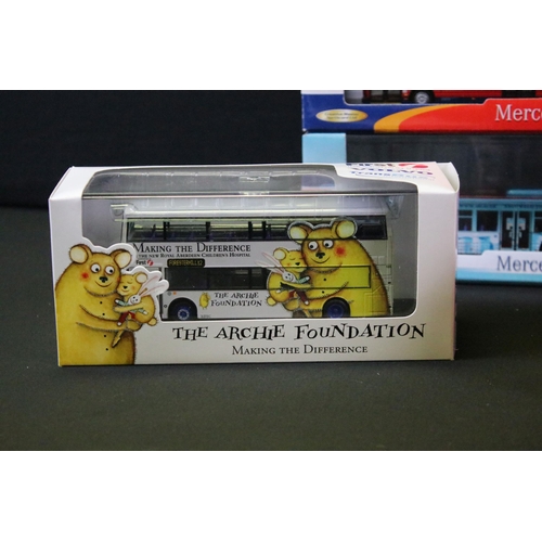 1042 - 11 Boxed / cased Creative Master Northcord Ltd Creative Masters diecast model buses to include The A... 