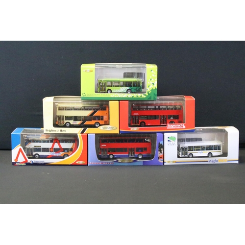 1043 - 12 Boxed / cased Creative Master Northcord Ltd Creative Masters diecast model buses to include UKBUS... 