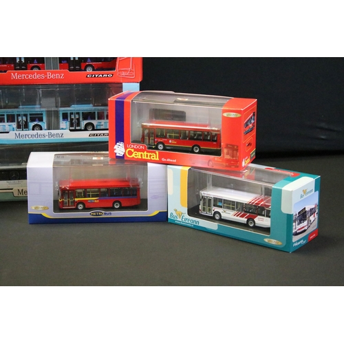 1045 - 12 Boxed / cased Creative Master Northcord Ltd Creative Masters diecast model buses to include UKBUS... 