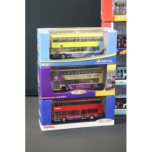 1045 - 12 Boxed / cased Creative Master Northcord Ltd Creative Masters diecast model buses to include UKBUS... 