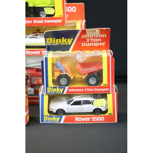 1046 - 17 Boxed Dinky diecast models to include 940 Mercedes Benz Truck, 241 Silver Jubilee Taxi, 285 Merry... 