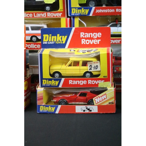 1046 - 17 Boxed Dinky diecast models to include 940 Mercedes Benz Truck, 241 Silver Jubilee Taxi, 285 Merry... 