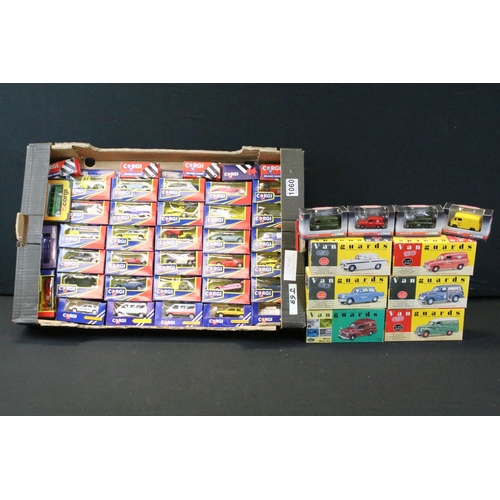 1060 - 74 Boxed / cased diecast models to include 7 x Vanguards to include VA06702, VA5008, VA10004, VA5006... 