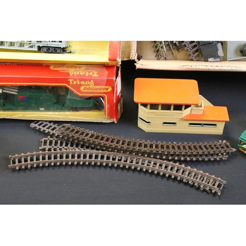 235 - Collection of OO gauge model railway to include boxed Triang R157 Diesel Power Car, boxed Triang R34... 