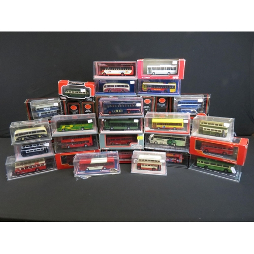 1273 - 50 Boxed / cased 1/76 scale diecast model buses to include 27 x EFE Exclusive First Editions, 20 x C... 