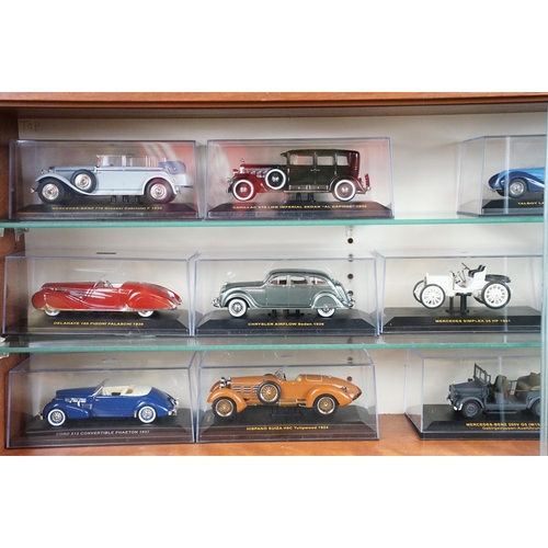 1211 - 50 Cased diecast models to include Paul's Model Art Minichamps, Brumm and Ixo Models to include Mase... 