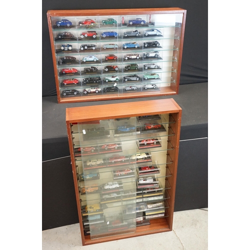 1212 - 63 Cased diecast models to include Paul's Model Art Minichamps, Brumm Rallye Monte Carlo, Vitesse an... 