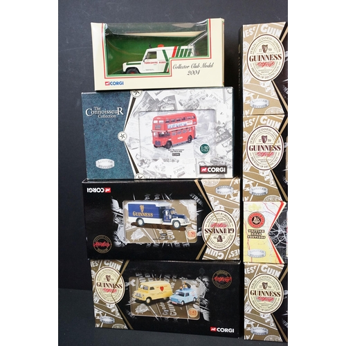 1229 - 23 Boxed Corgi diecast models to include 9 x Guinness related models featuring 23201, 50703, 08008, ... 